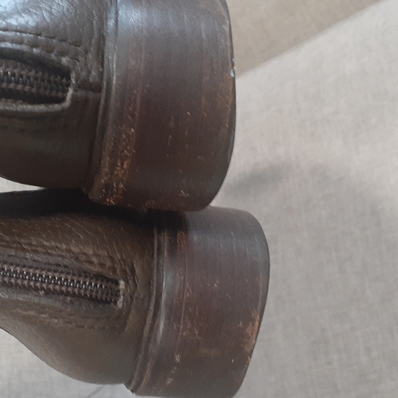 Tory burch Kristy brown leather boots size 10M - Picture 11 of 16